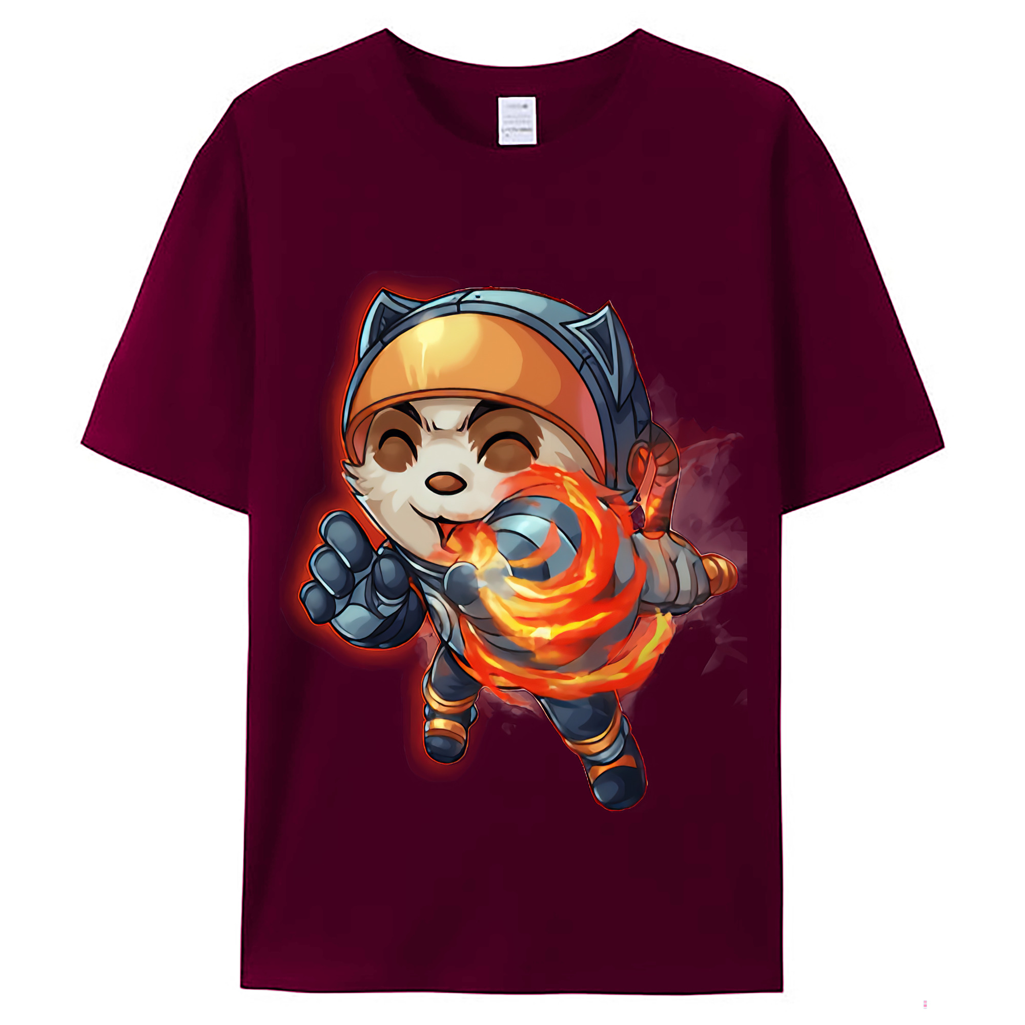 （画像用） リーグ・オブ・レジェンド League of Legends LOL レディースカジュアルプリントTシャツ（綿100％）